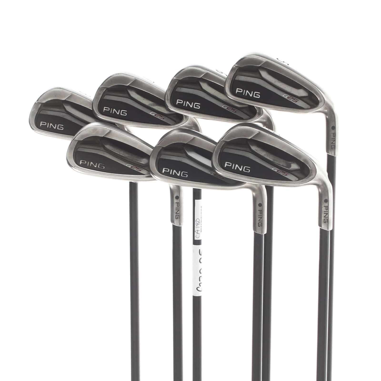 Ping G25 Graphite Mens Right Hand Irons 5-GW 10 Bounce Senior - TFC-189