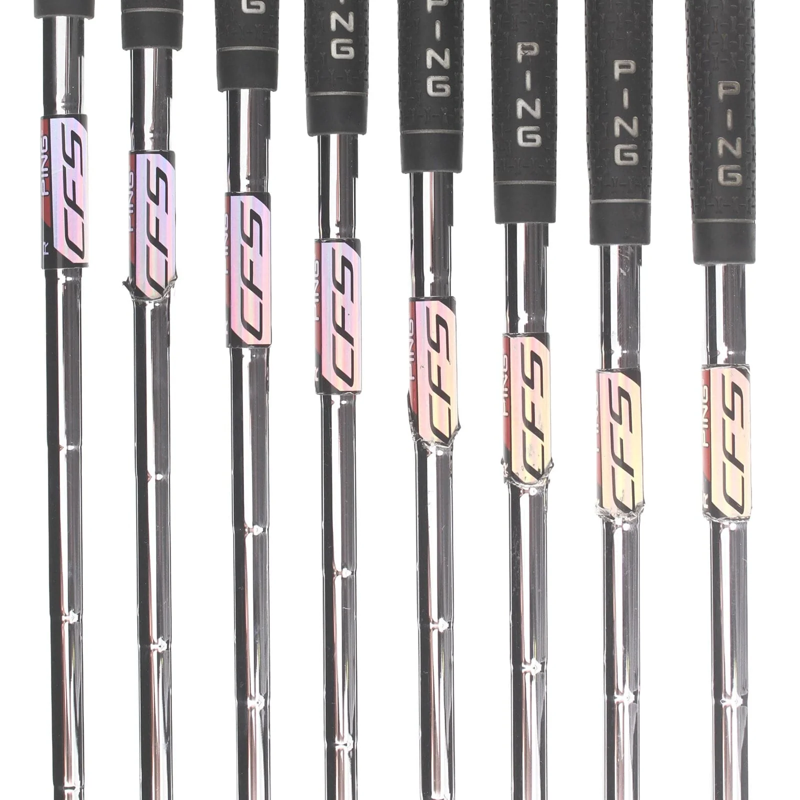 Ping G25 Steel Mens Right Hand Irons 4-SW Green Dot 2.25* Upright Regular - Ping CFS - Image 6
