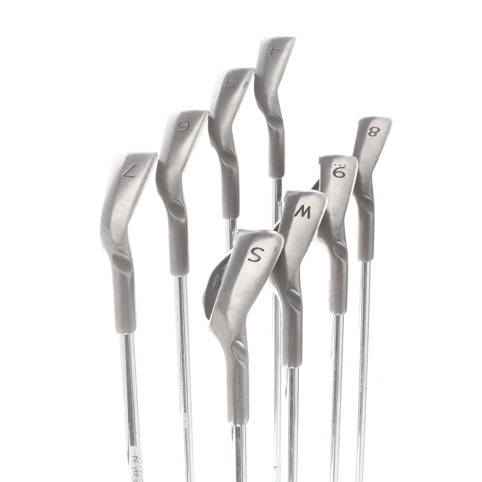 Ping G25 Steel Mens Right Hand Irons 4-SW Green Dot 2.25* Upright Regular - Ping CFS - Image 3