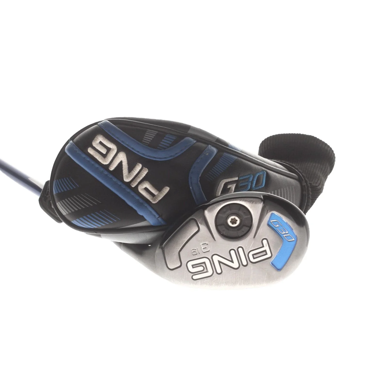 Ping G30 Graphite Mens Right Hand 3 Hybrid 19* Regular - Ping TFC 419