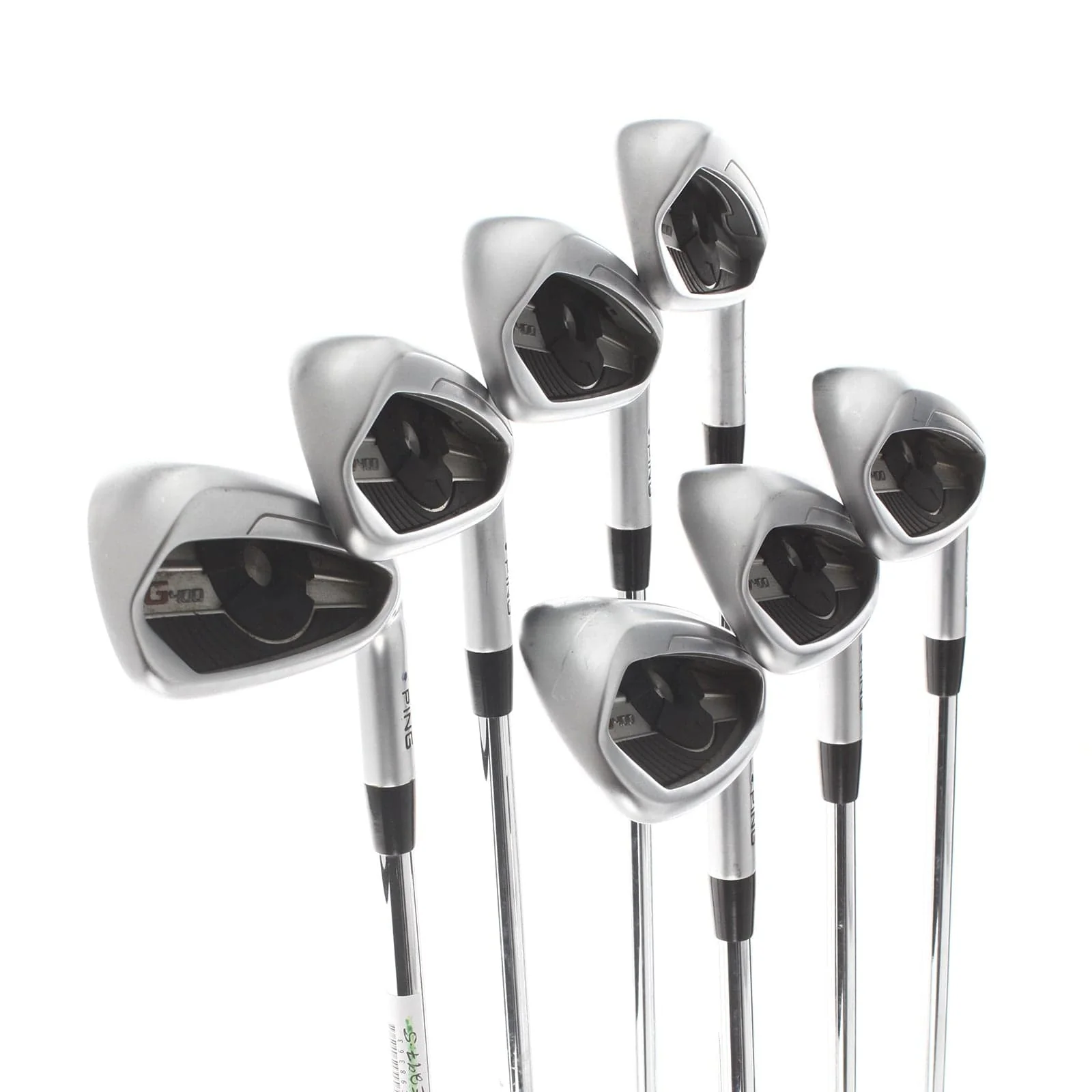 Ping G400 Steel Mens Right Hand Irons 4-PW Blue Dot 1* Upright Regular - Ping AWT 2.0 - Image 2