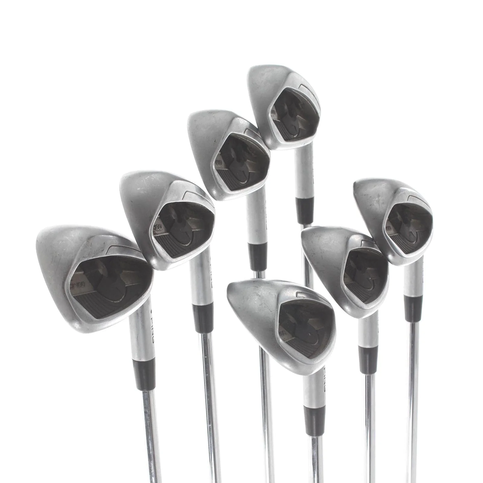 Ping G400 Steel Mens Right Hand Irons 5-SW Black Dot Regular - AWT 2.0 - Image 2