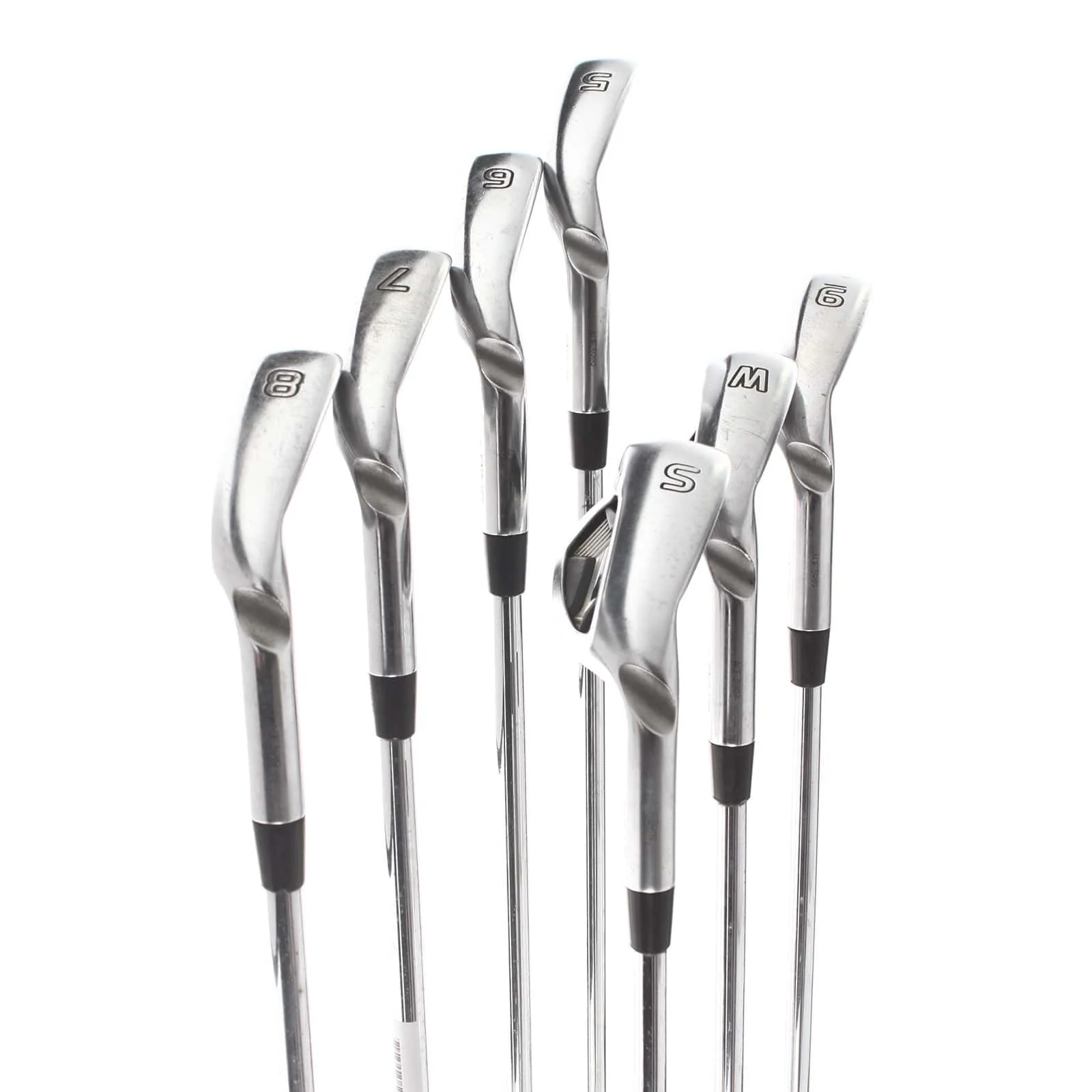 Ping G410 Steel Mens Right Hand Irons 5-SW White Dot 3* Upright Stiff - Ping AWT 2.0 - Image 3