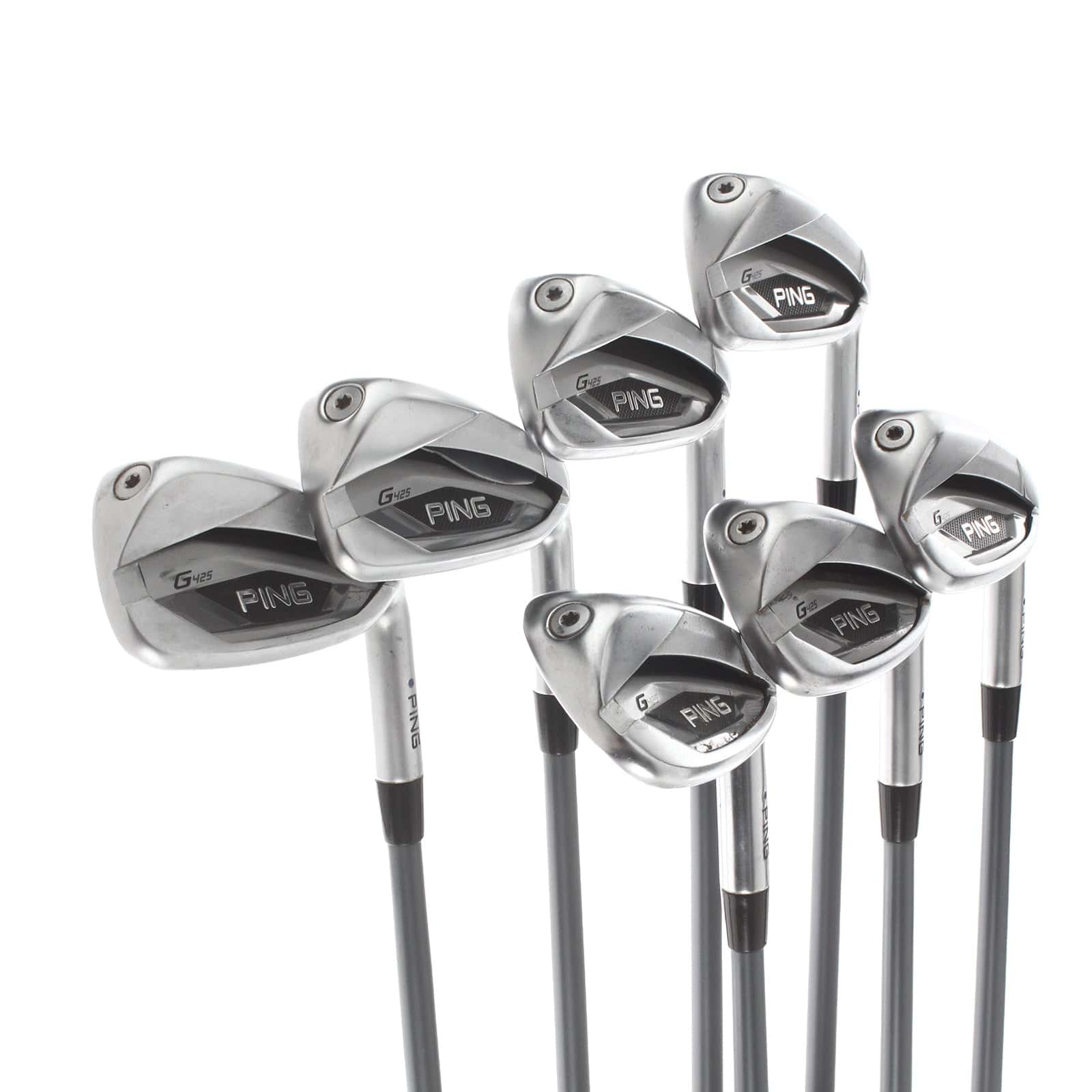 Ping G425 Graphite Mens Right Hand Irons 5-SW Blue Dot Regular - Alta CB - Image 2