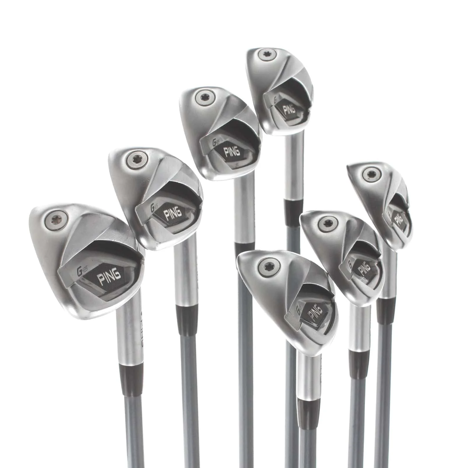 Ping G425 Graphite Mens Right Hand Irons 5-UW Black Dot Regular - Ping Alta CB AWT - Image 2