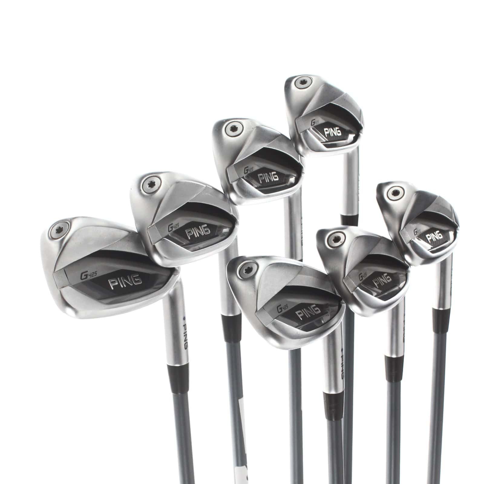 Ping G425 Graphite Mens Right Hand Irons 5-UW Blue Dot 1* Upright Senior - Alta CB AWT - Image 2