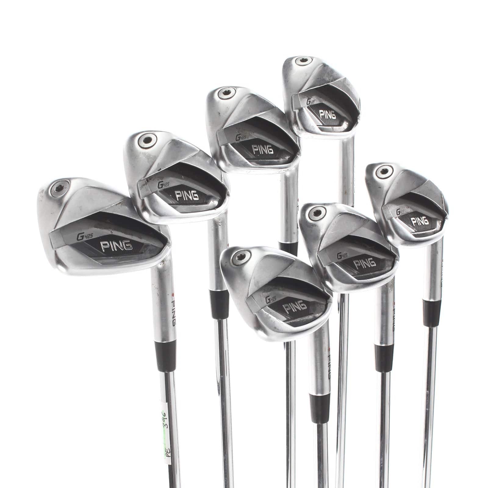 Ping G425 Steel Mens Right Hand Irons 4-PW Red Dot 1* Flat Regular - Ping AWT 2.0 - Image 2