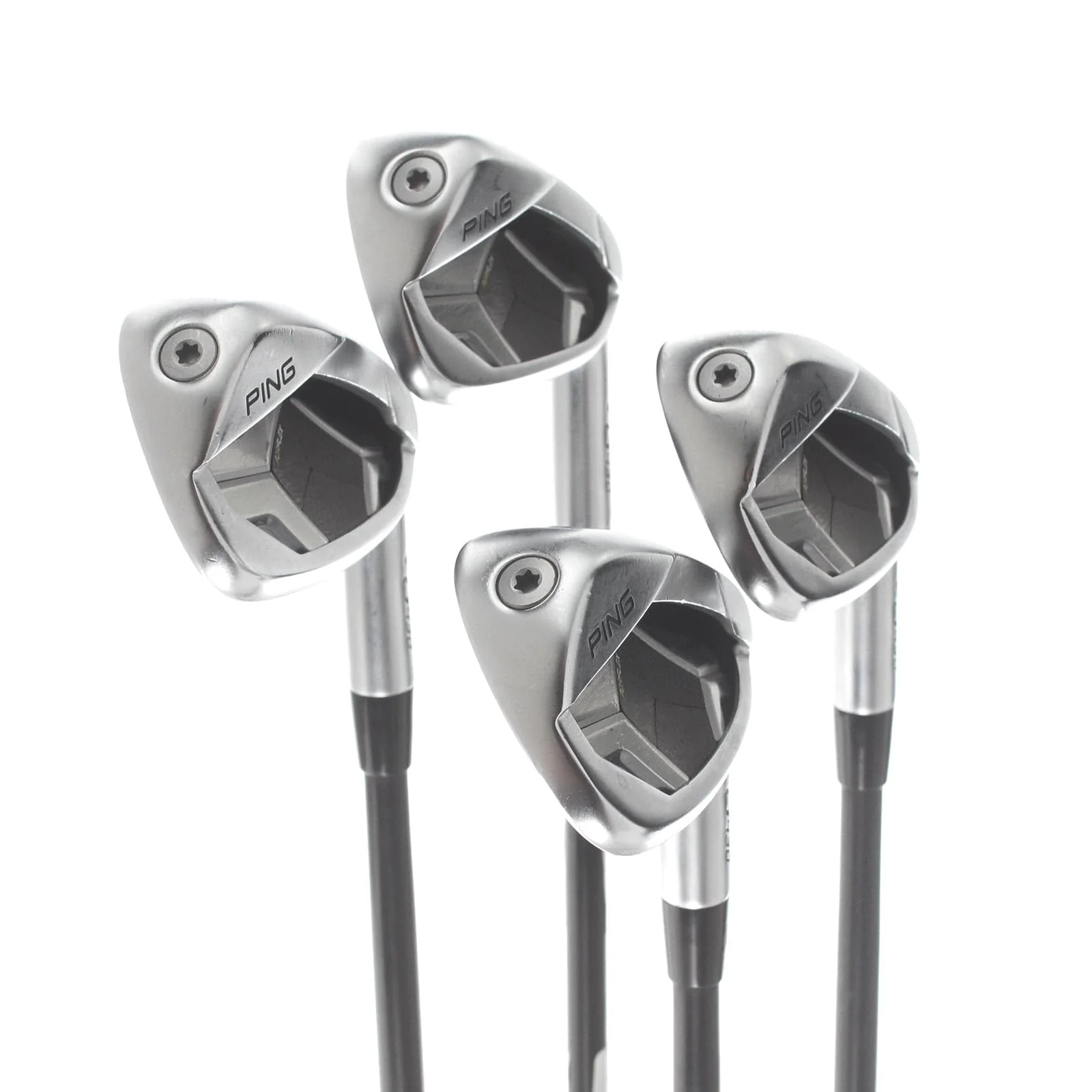 Ping G430 Graphite Mens Right Hand Irons 7-PW Red Dot 1* Flat Regular - Ping AWT - Image 2
