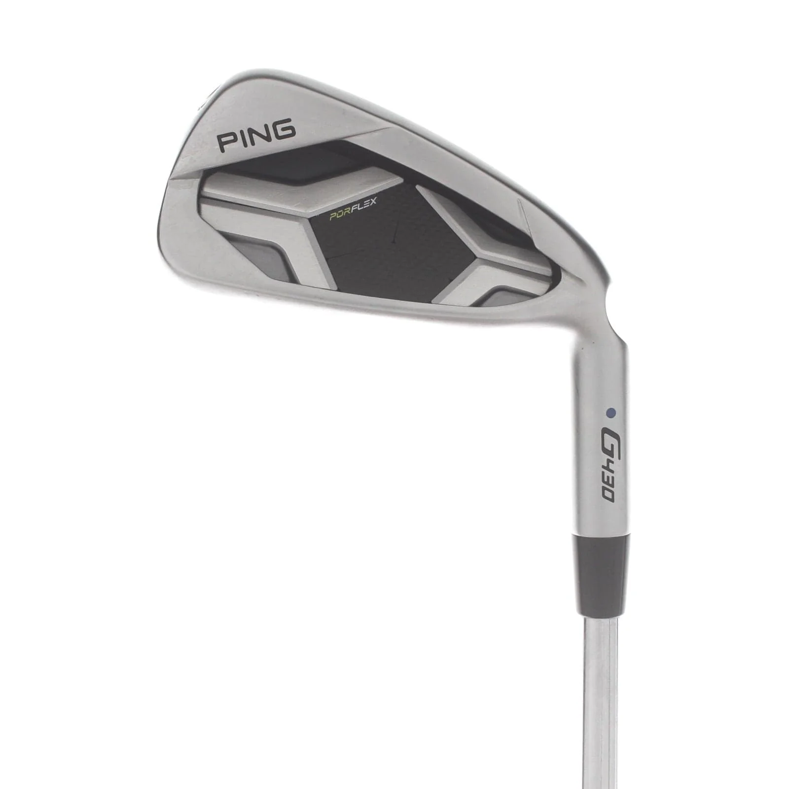 Ping G430 Steel Mens Right Hand 4 Iron Blue Dot 19* 1* Upright Stiff - Ping AWT 2.0