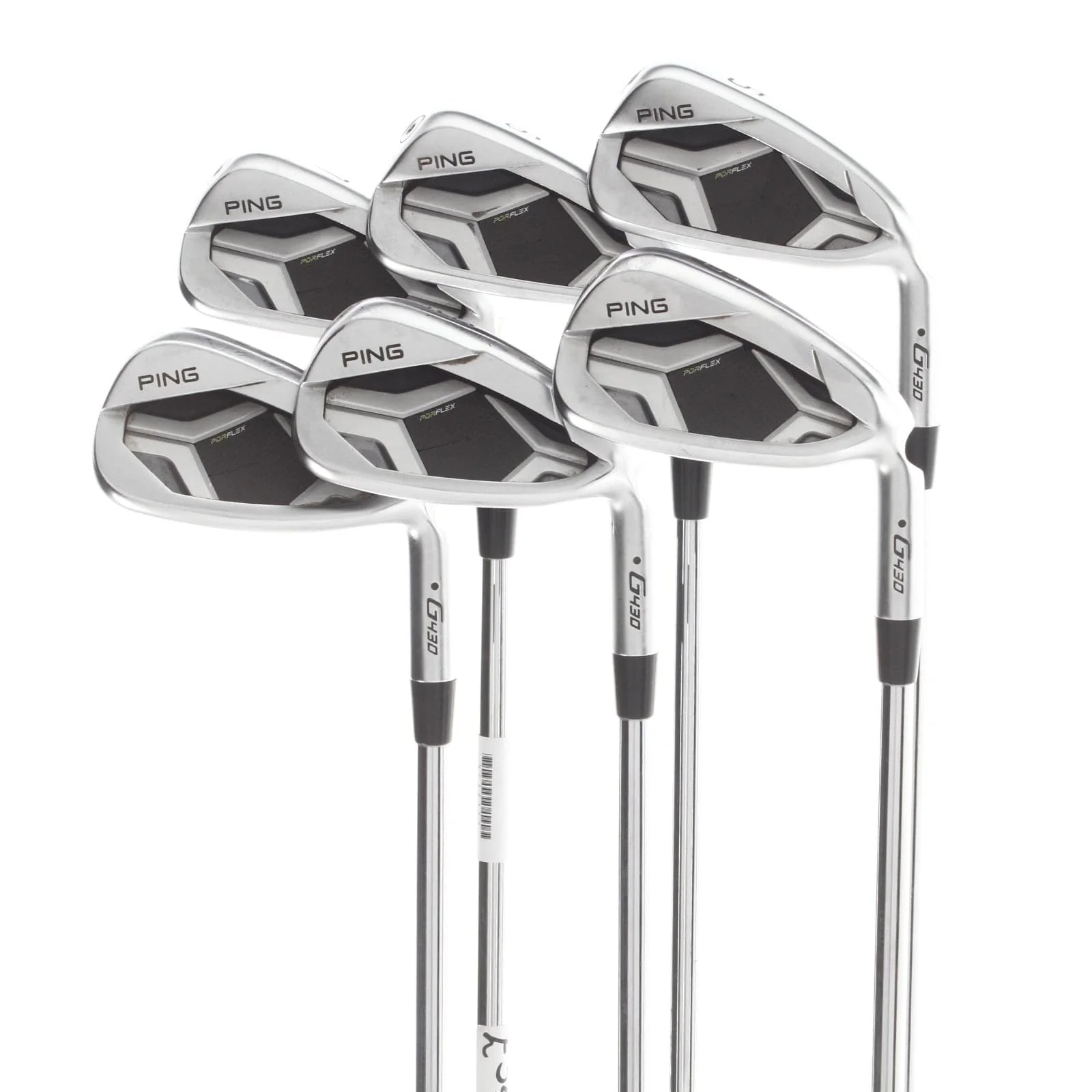 Ping G430 Steel Mens Right Hand Irons 5-PW Black Dot Regular - Ping AWT 2.0