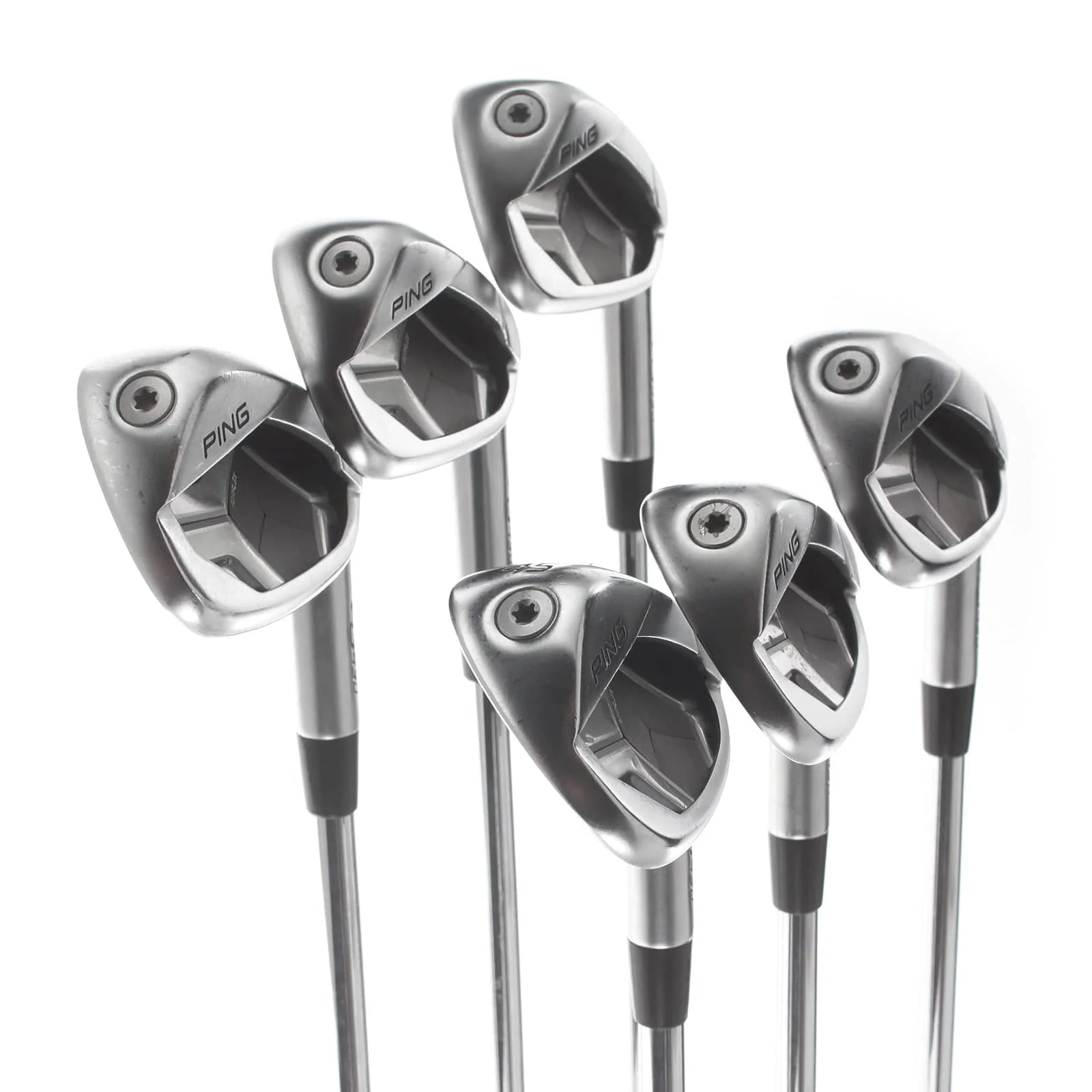 Ping G430 Steel Mens Right Hand Irons 6-GW Blue Dot 1* Upright Regular - Ping AWT 2.0 - Image 2