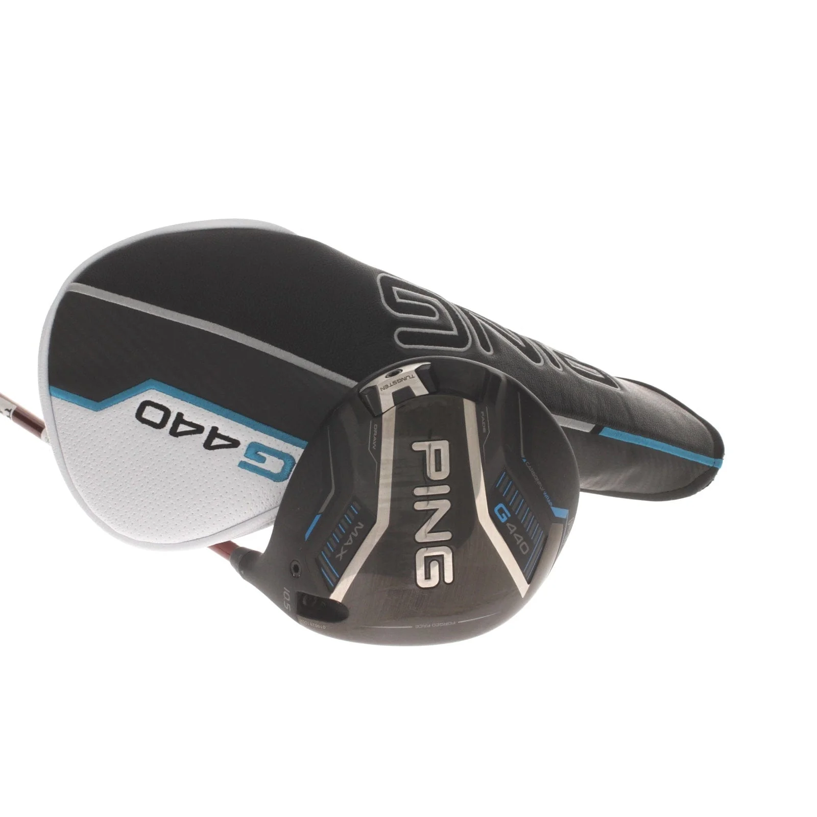 Ping G440 Max Graphite Mens Right Hand Driver 10.5* Regular - Project X Denali Red 60