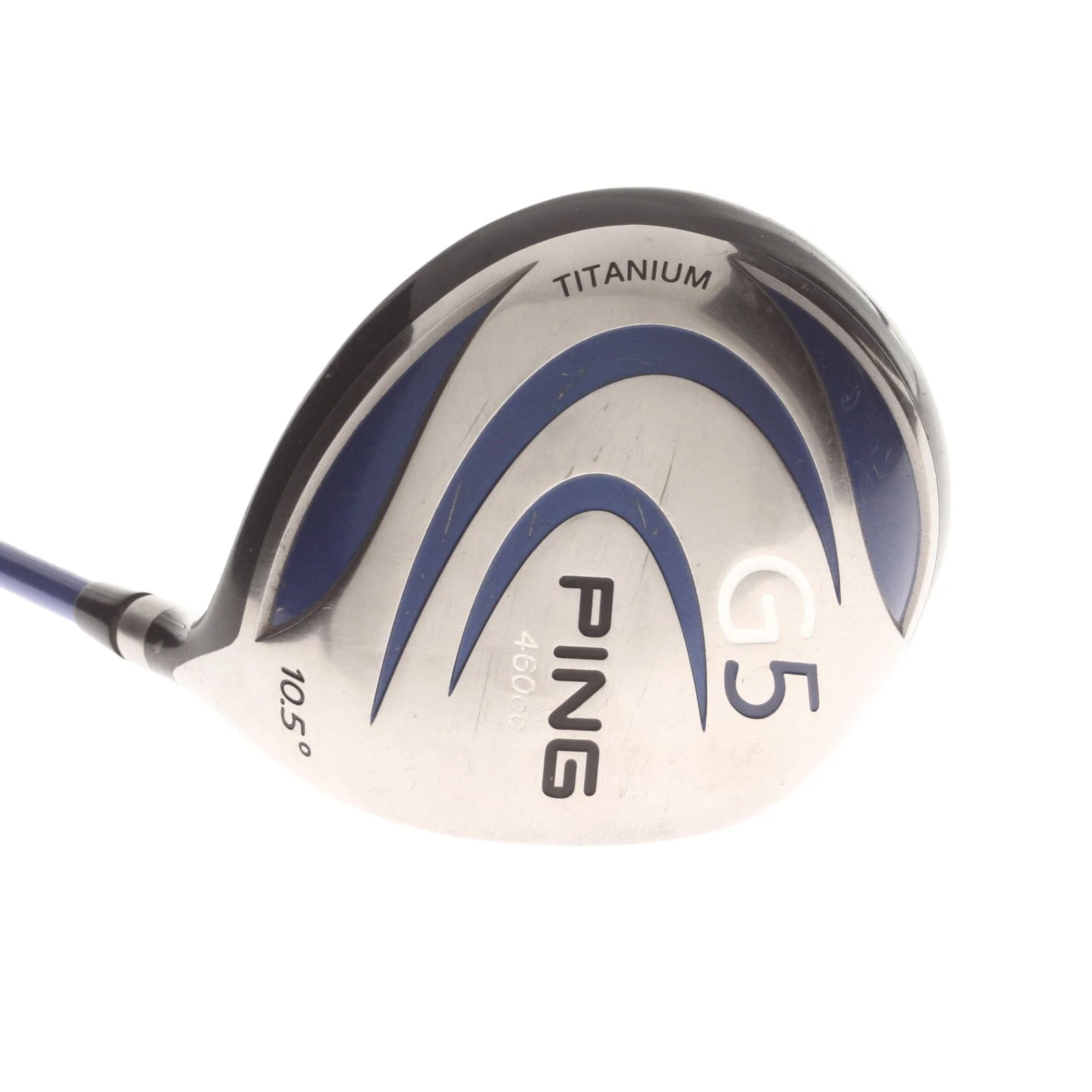 Ping G5 Graphite Mens Right Hand Driver 10.5* Regular - Grafalloy ProLaunch Blue 65R - Image 2