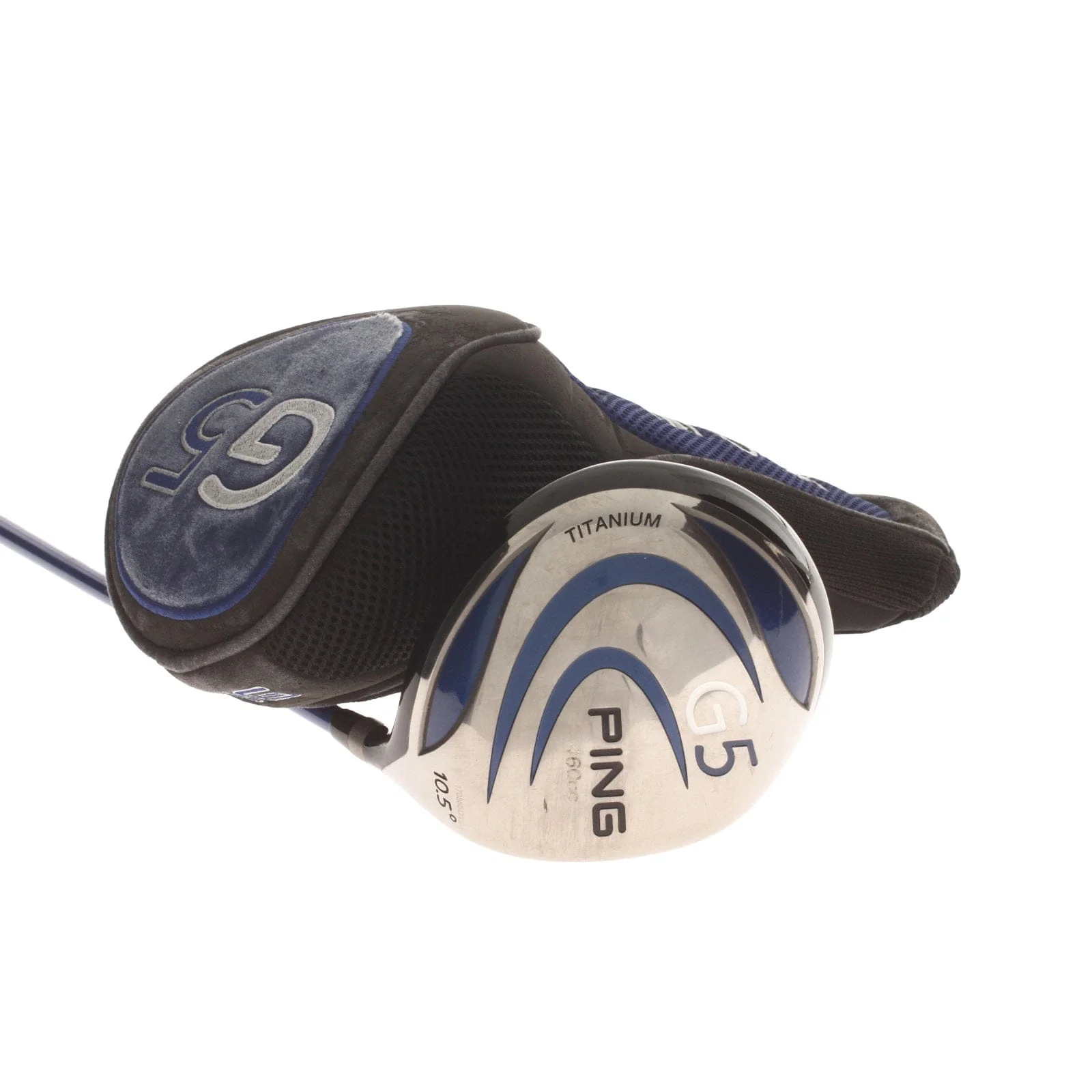 Ping G5 Graphite Mens Right Hand Driver 10.5* Regular - Pro Launch Blue 65R