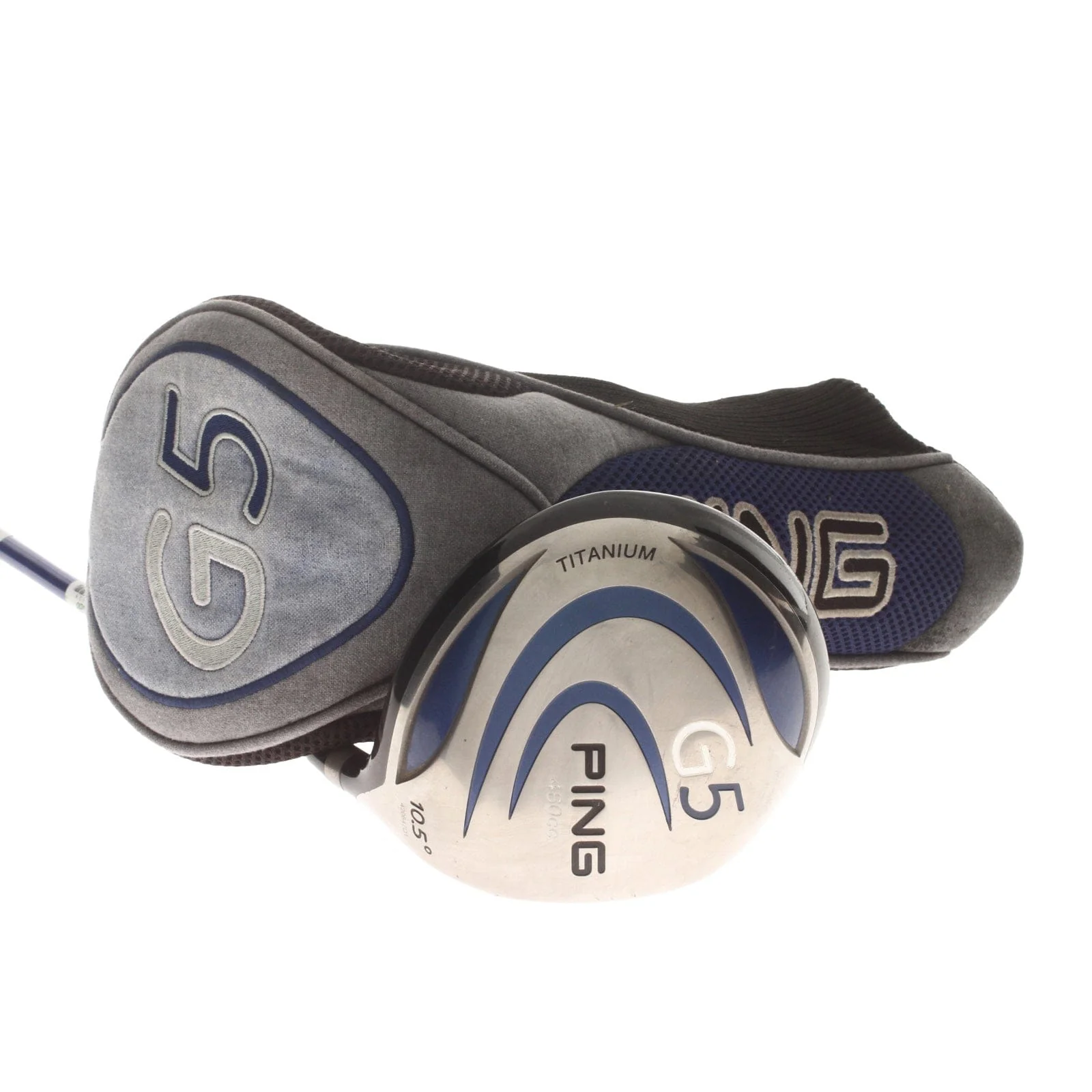 Ping G5 Graphite Mens Right Hand Driver 10.5* Stiff - Grafalloy ProLaunch Blue 65