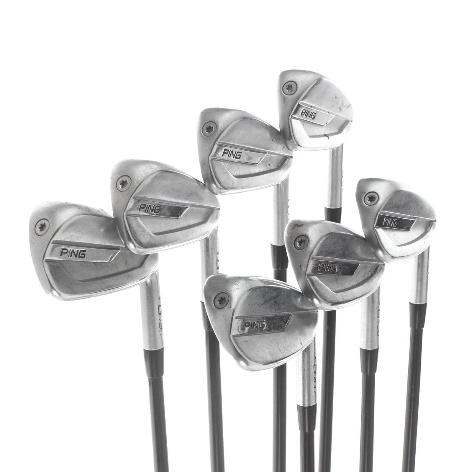 Ping G700 Graphite Mens Right Hand Irons 4-PW Black Dot Regular - Alta CB - Image 2