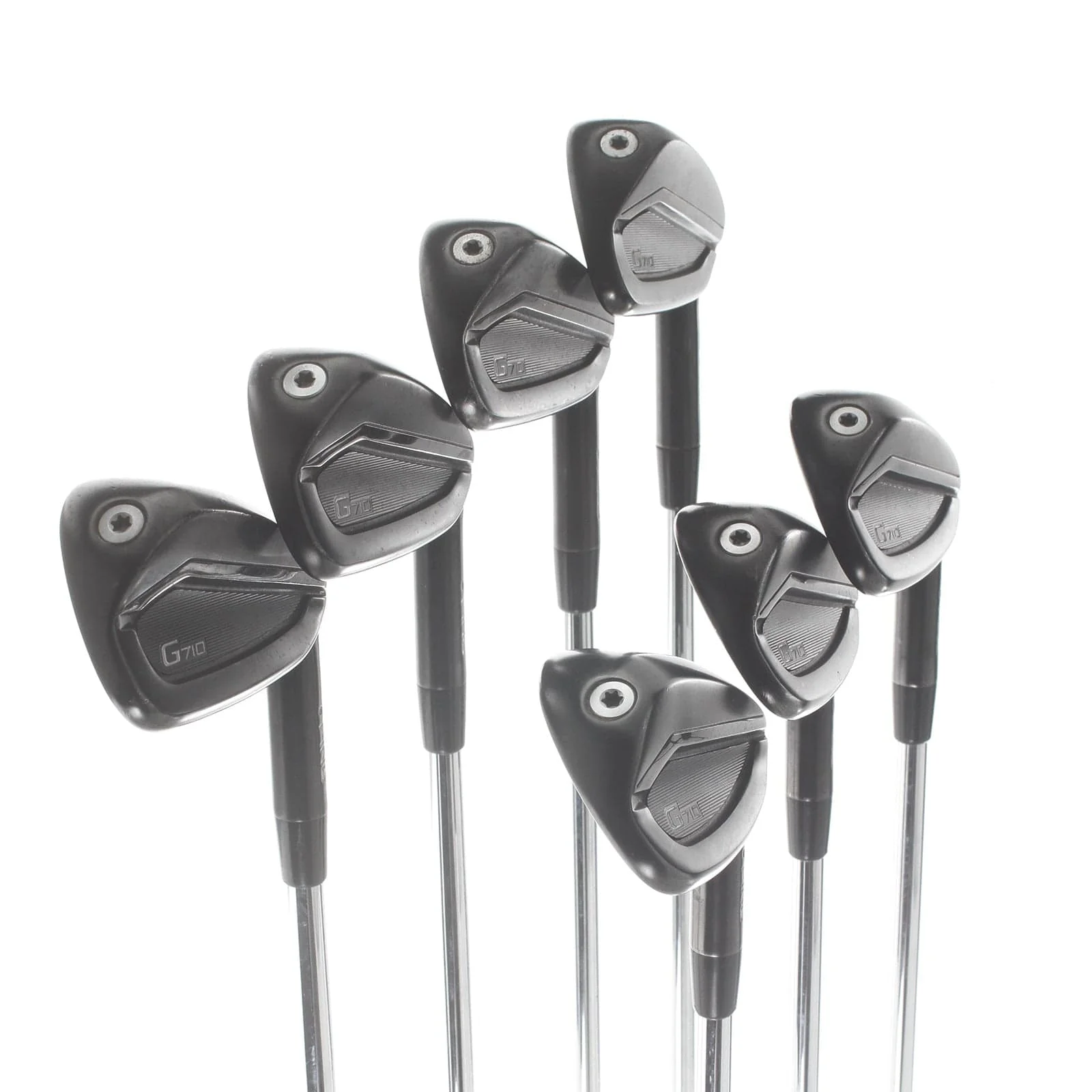 Ping G710 Steel Mens Right Hand Blue Dot Irons 4-PW 1* Upright Regular - Ping AWT 2.0 - Image 2