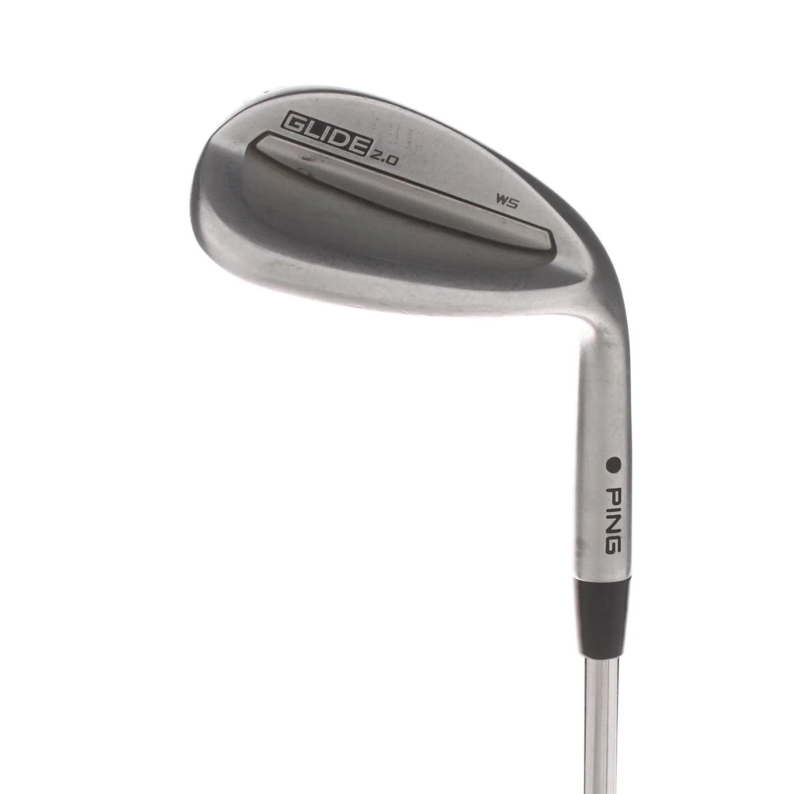 Ping Glide 2.0 Steel Mens Right Hand Sand Wedge Black Dot 54* 14 Bounce WS Grind Wedge - AWT 2.0