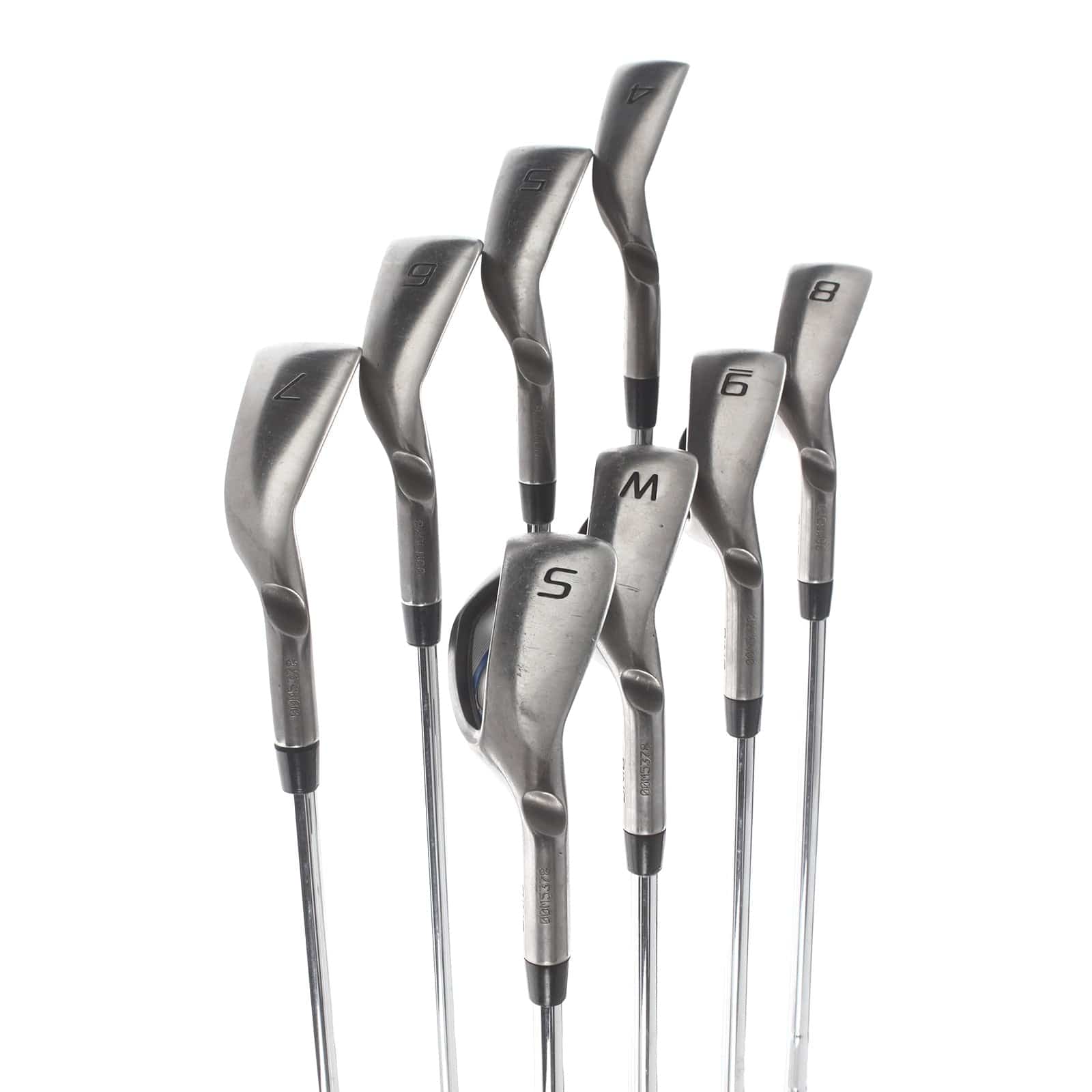 Ping GMax Steel Mens Right Hand Irons 4-SW Yellow Dot 1.5* Upright Regular - Ping CFS - Image 3