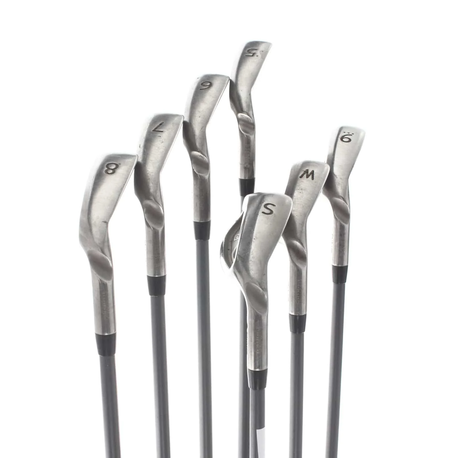 Ping G Series Graphite Mens Right Hand Irons 5-SW Red Dot 1* Flat Regular - Ping CFS 70 - Image 3