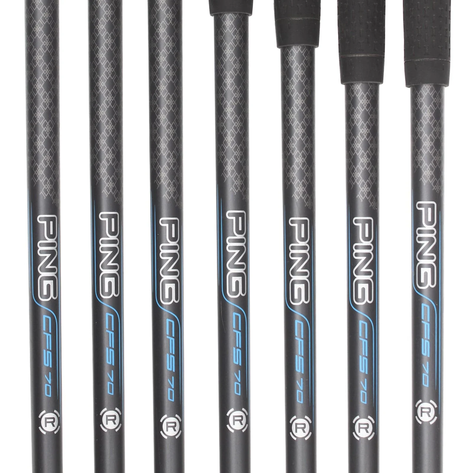 Ping G Series Graphite Mens Right Hand Irons 5-SW Red Dot 1* Flat Regular - Ping CFS 70 - Image 6