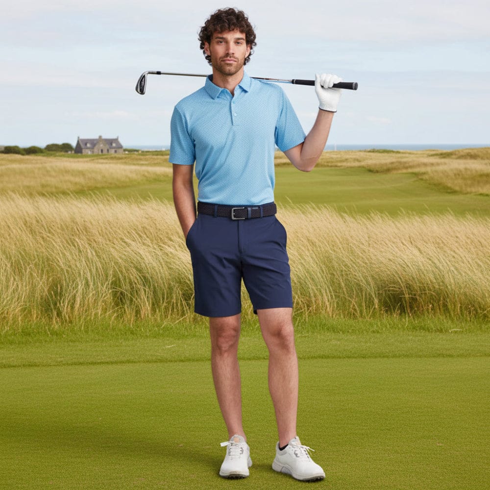 Ping Hershel Polo Shirt - Baltic Sea Multi - Image 4
