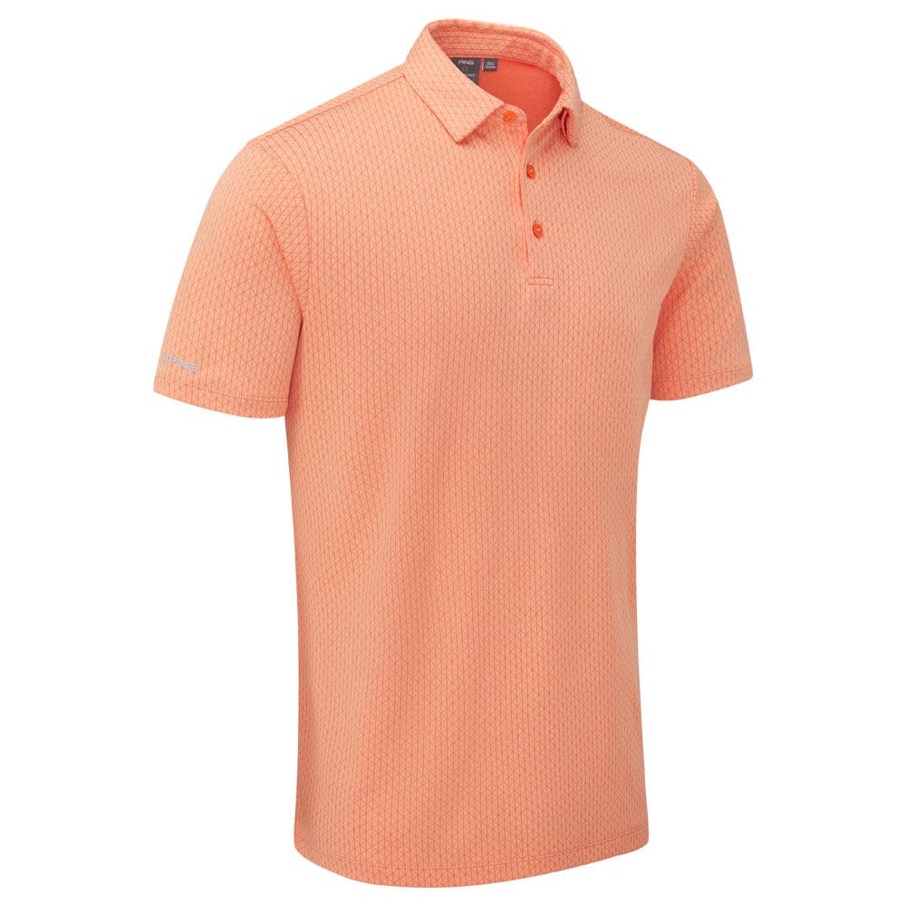 Ping Hershel Polo Shirt - Wild Salmon Multi