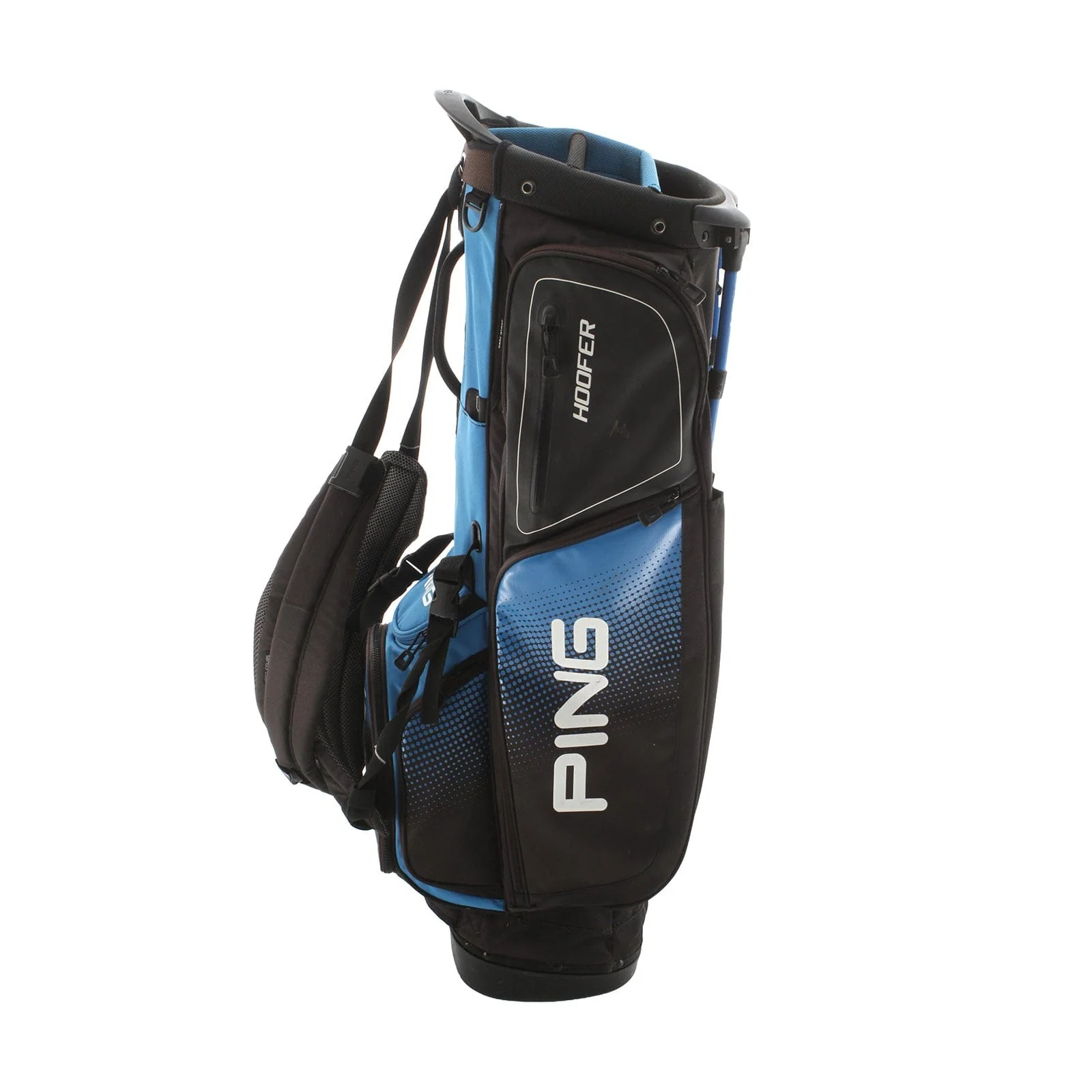 Ping Hoofer Monsoon Stand Bag - Black/Blue/White - Image 2