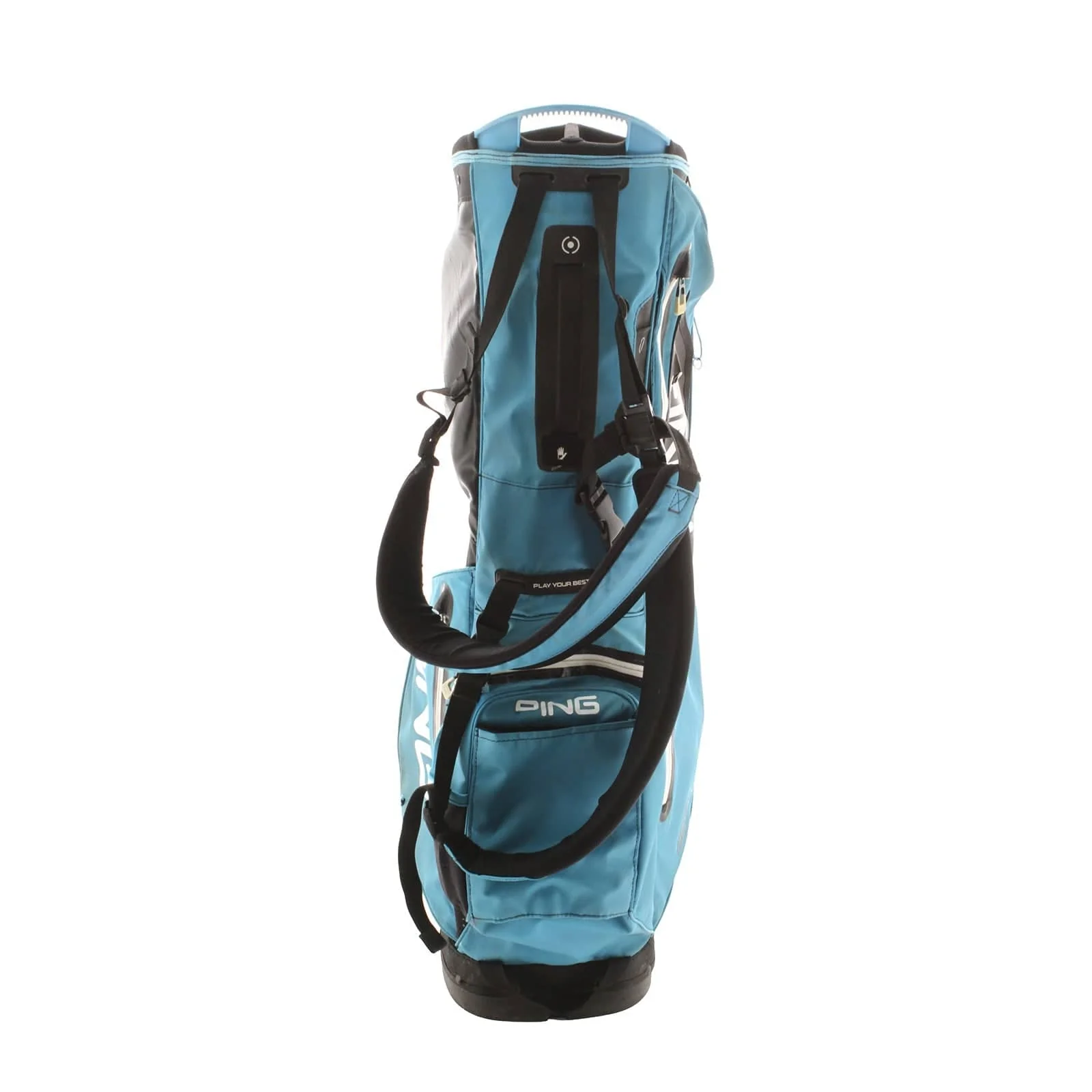 Ping Hoofer Monsoon Stand Bag - Light Blue/White/Black - Image 5