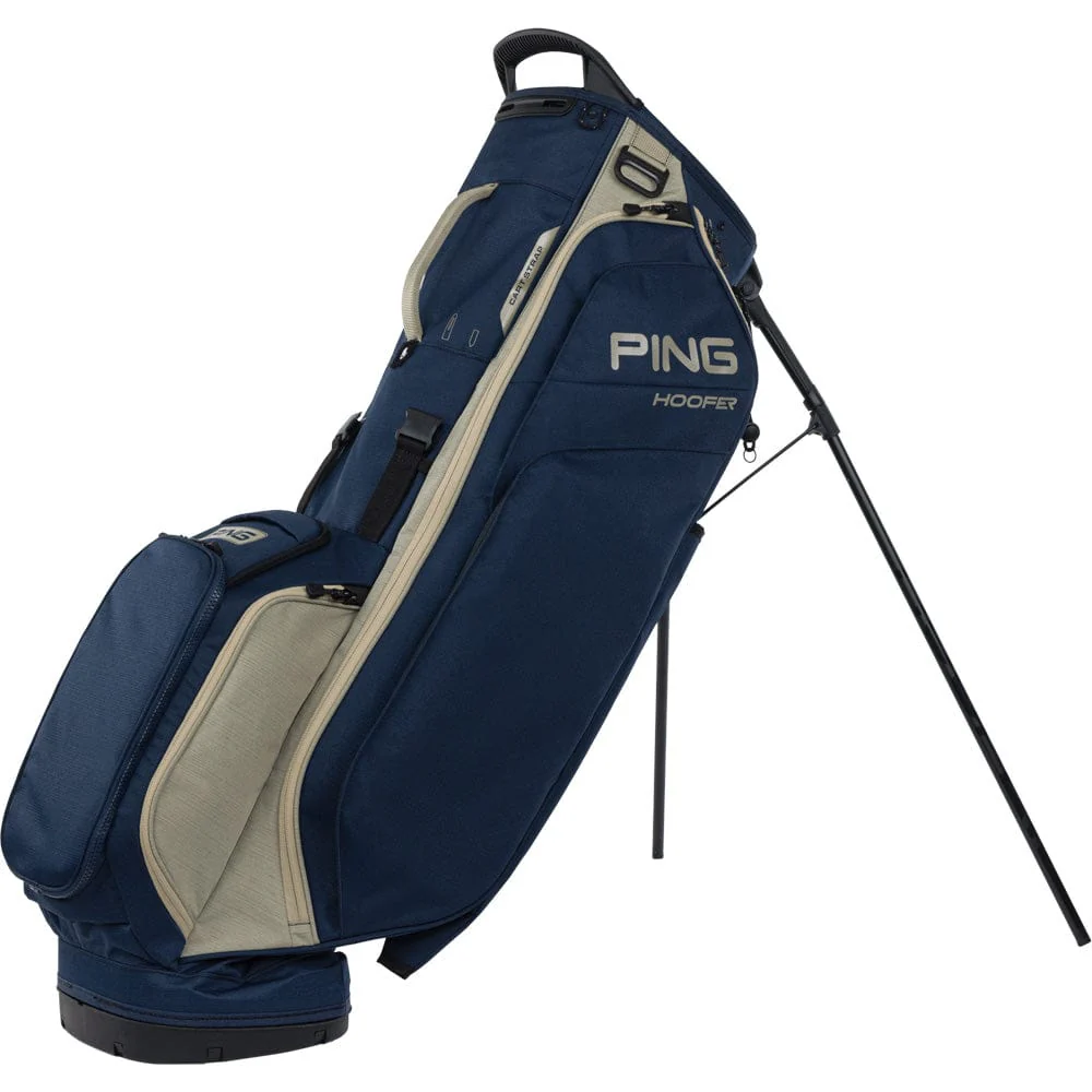 Ping Hoofer Stand Bag - Navy/Sand