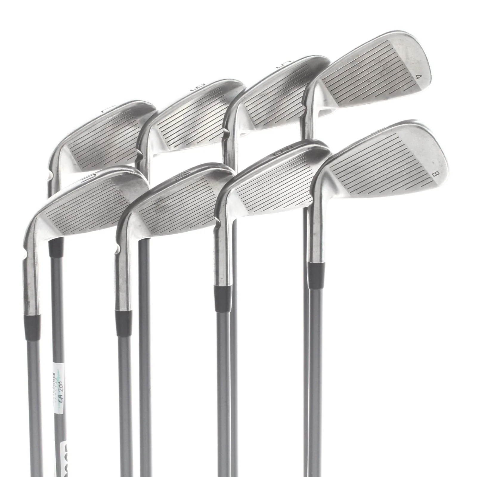 Ping i-Series E1 Graphite Mens Right Hand Irons 4-UW Red Dot 2* Flat Stiff - Ping CFS 80 - Image 4
