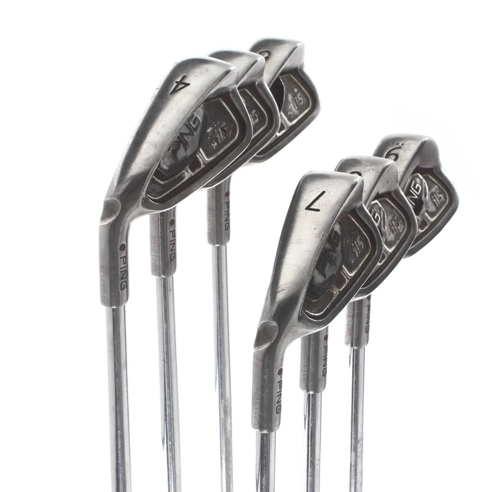 Ping i15 Steel Mens Left Hand Irons 4-9 Red Dot 0.75* Flat Regular - Ping - Image 2