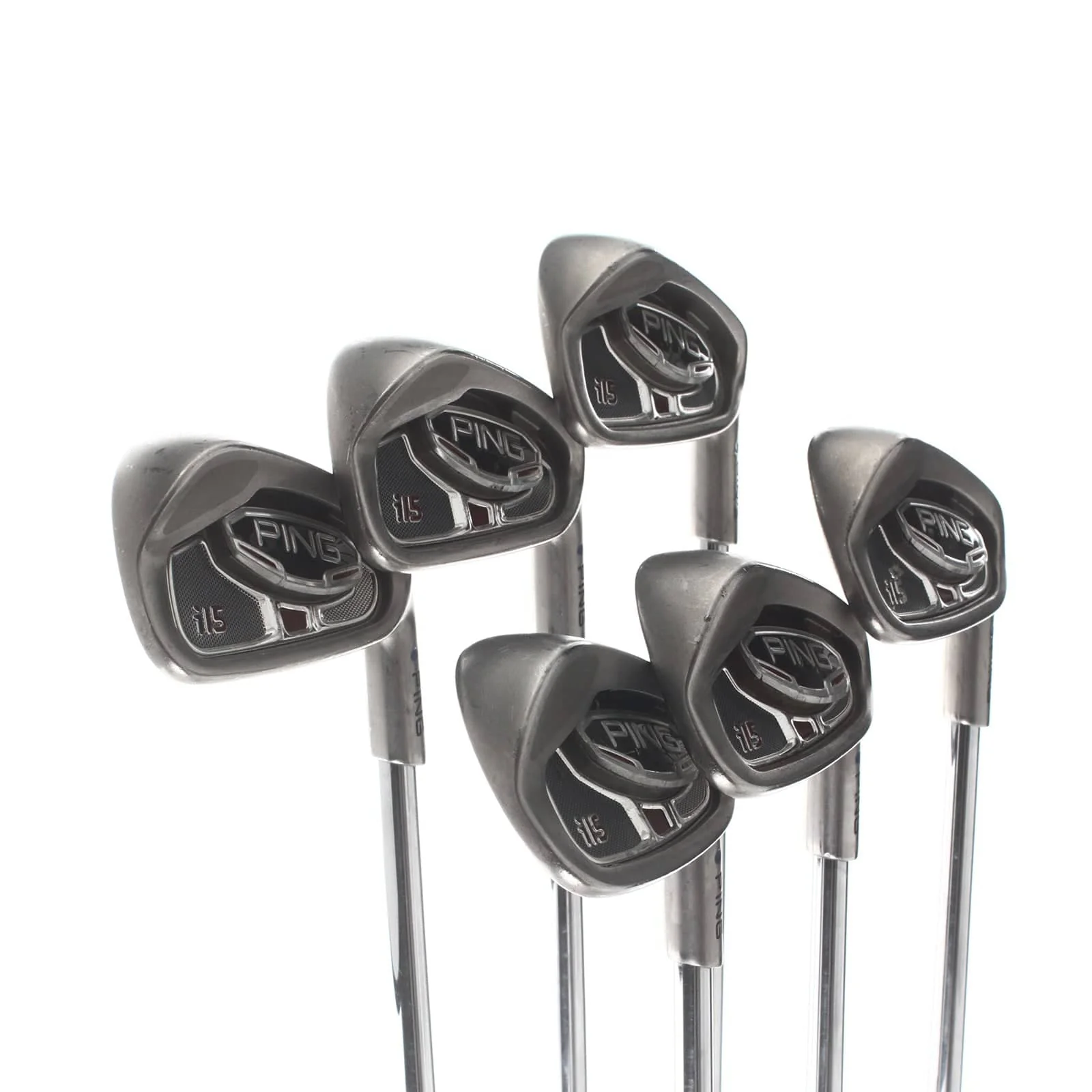 Ping i15 Steel Mens Right Hand Irons 5-PW Blue Dot 0.75* Upright Regular - Ping AWT - Image 2