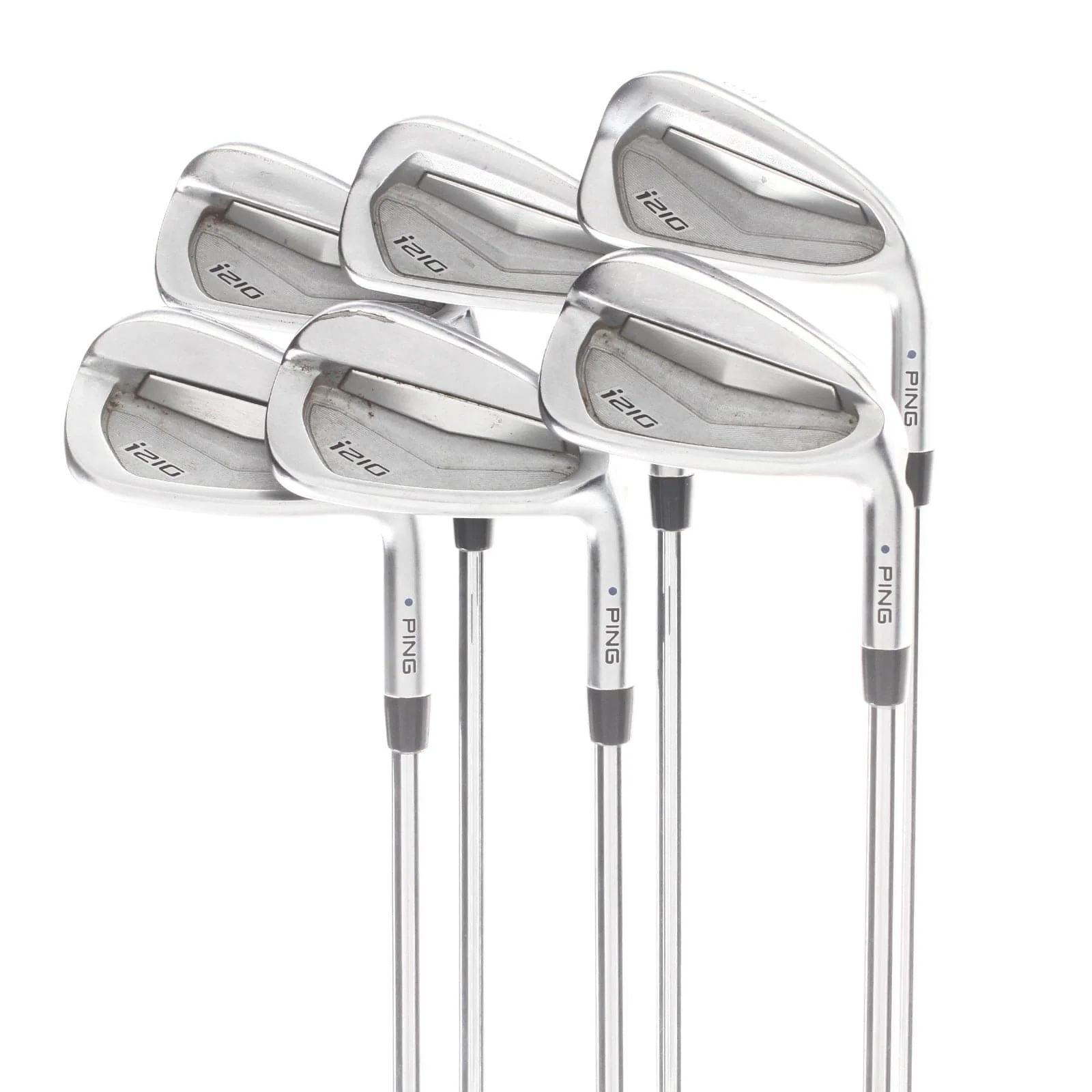 Ping i210 Steel Mens Right Hand Irons 5-PW Blue Dot Regular - Nipon N.S.Pro Zelos