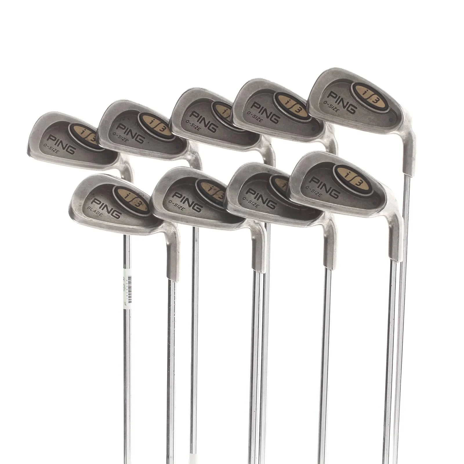 Ping i3 Steel Mens Right Hand Irons 3-GW Blue Dot 0.75* Upright Regular - Ping