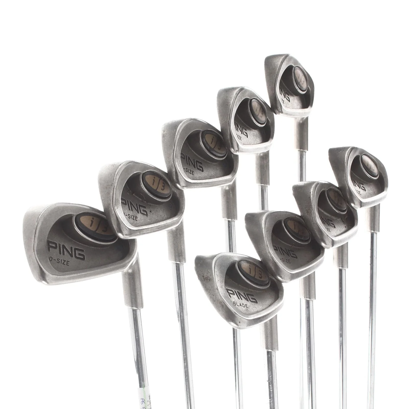 Ping i3 Steel Mens Right Hand Irons 3-GW Blue Dot 0.75* Upright Regular - Ping - Image 2