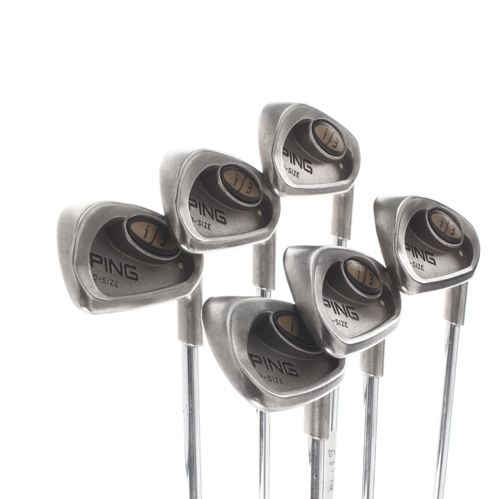 Ping i3 Steel Mens Right Hand Irons 6-SW White Dot 3* Upright Stiff - Ping Cushin - Image 2