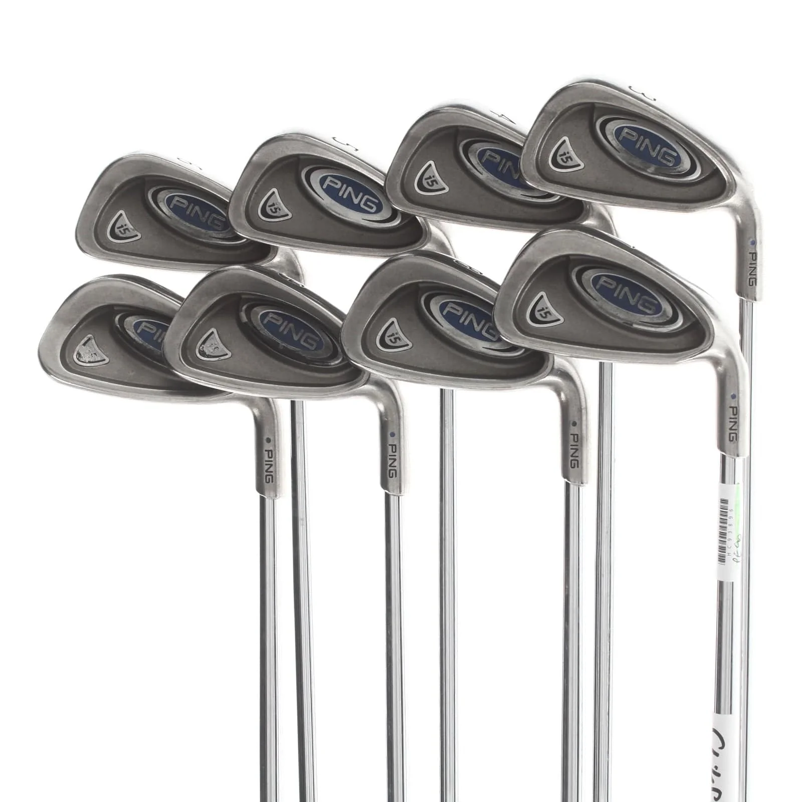 Ping i5 Steel Mens Right Hand Irons 3-PW Blue Dot 0.75* Upright Regular - Ping