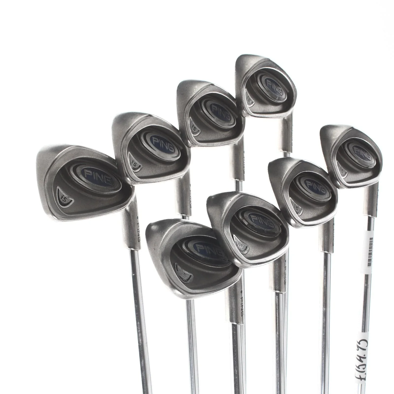 Ping i5 Steel Mens Right Hand Irons 3-PW Blue Dot 0.75* Upright Regular - Ping - Image 2