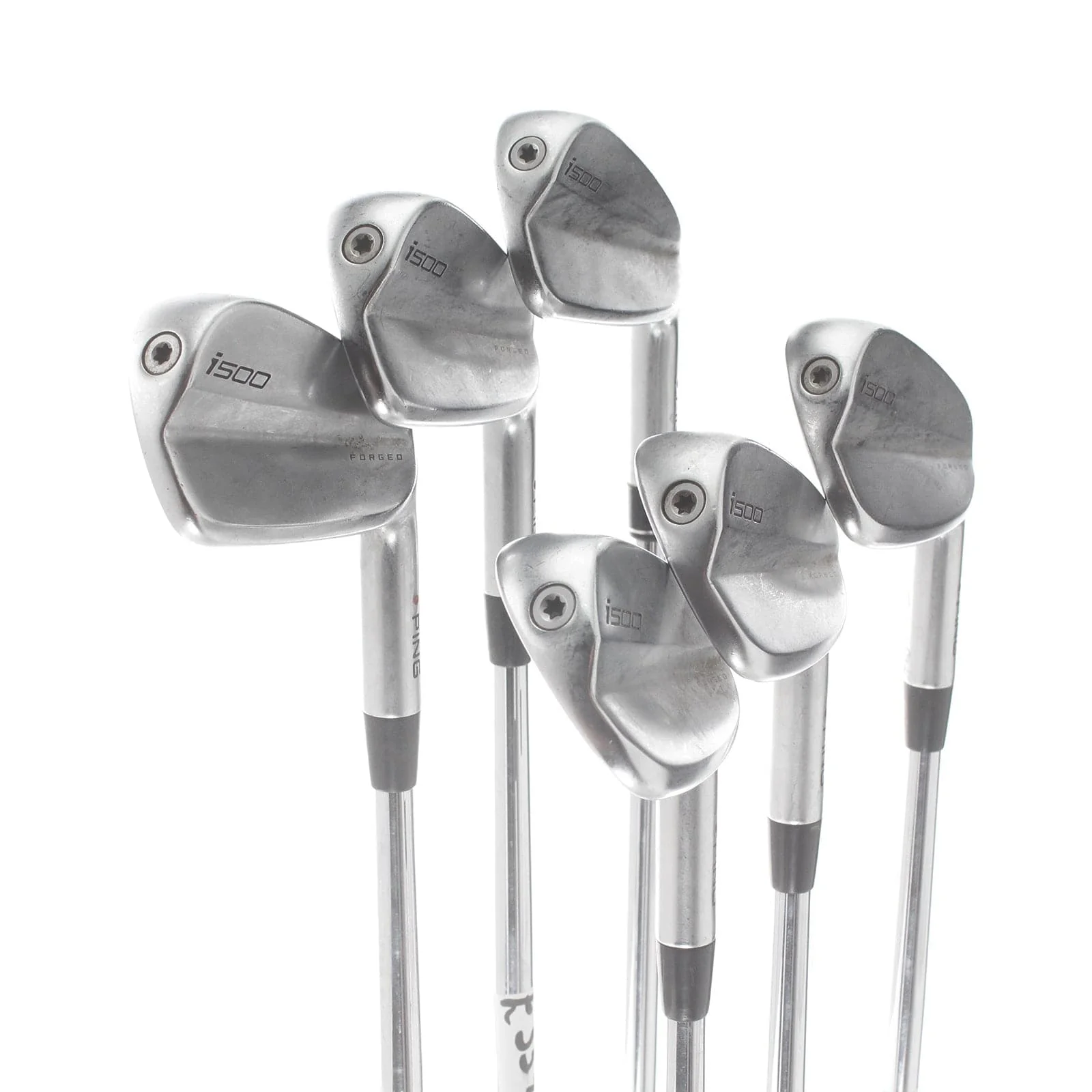 Ping i500 Steel Mens Right Hand Irons 5-PW Red Dot 1* Flat Stiff - True Temper Dynamic Gold S300 - Image 2