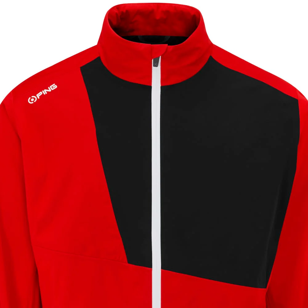 Ping Impervious AquaDrive Waterproof Suit - Classic Red/Black - Image 9