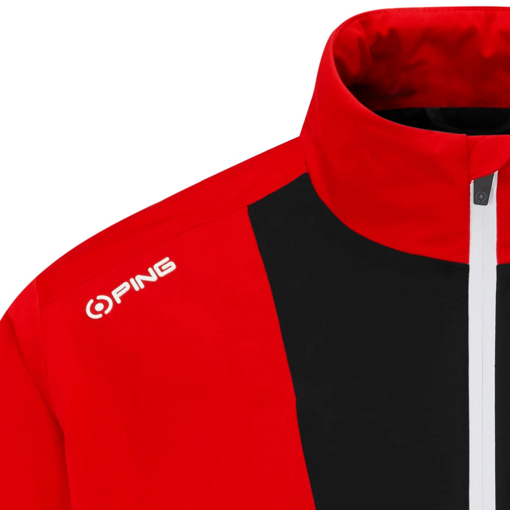 Ping Impervious AquaDrive Waterproof Suit - Classic Red/Black/Oxford Blue - Image 11