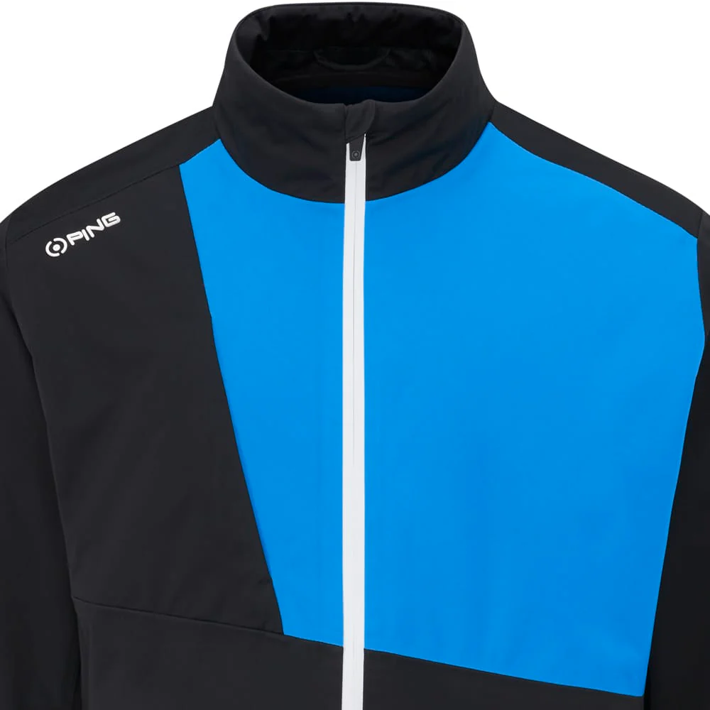 Ping Impervious Waterproof Jacket - Black/Brilliant Blue - Image 3