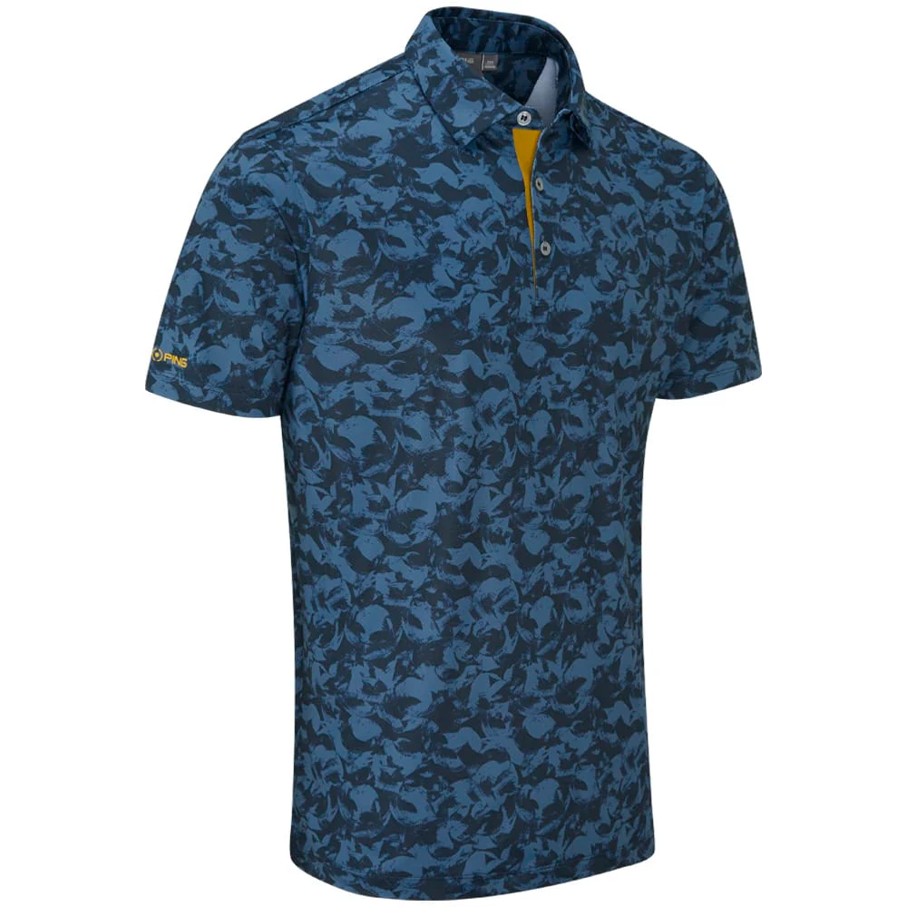 Ping Julian Polo Shirt - Blue Fusion Multi - Image 2