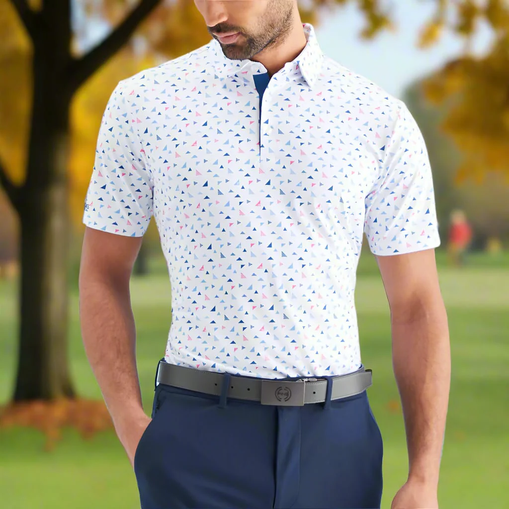 Ping Julian Polo Shirt - White Multi - Image 4