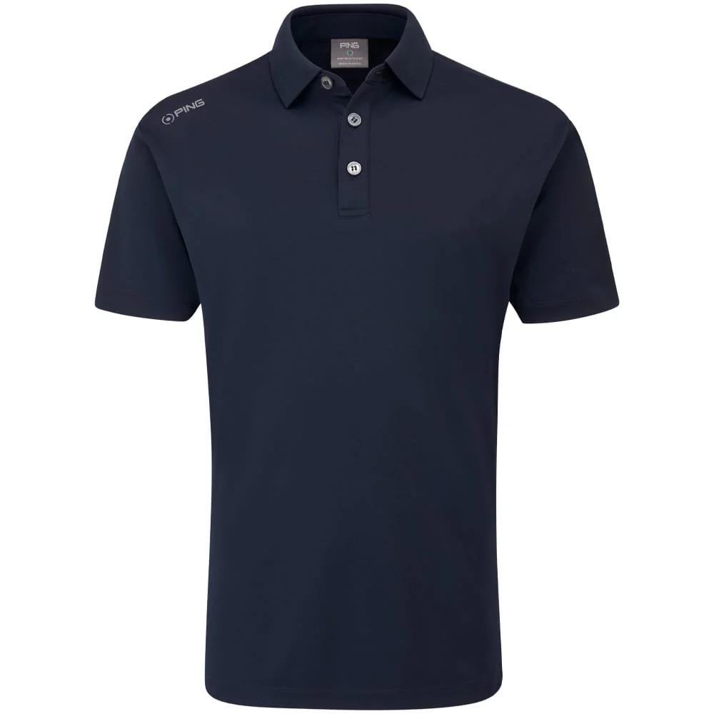 Ping Lindum Junior Polo Shirt - Navy