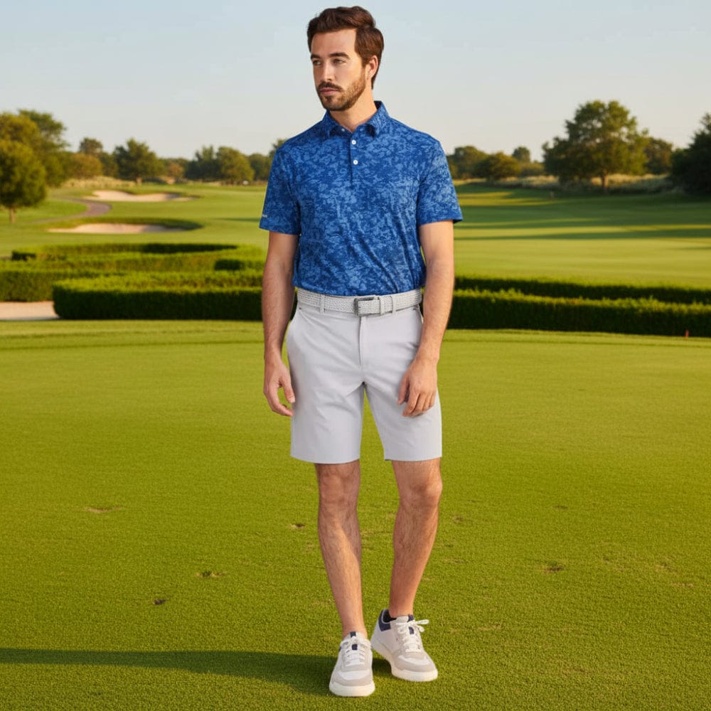 Ping Marek Polo Shirt - Bright Cobalt Multi - Image 4