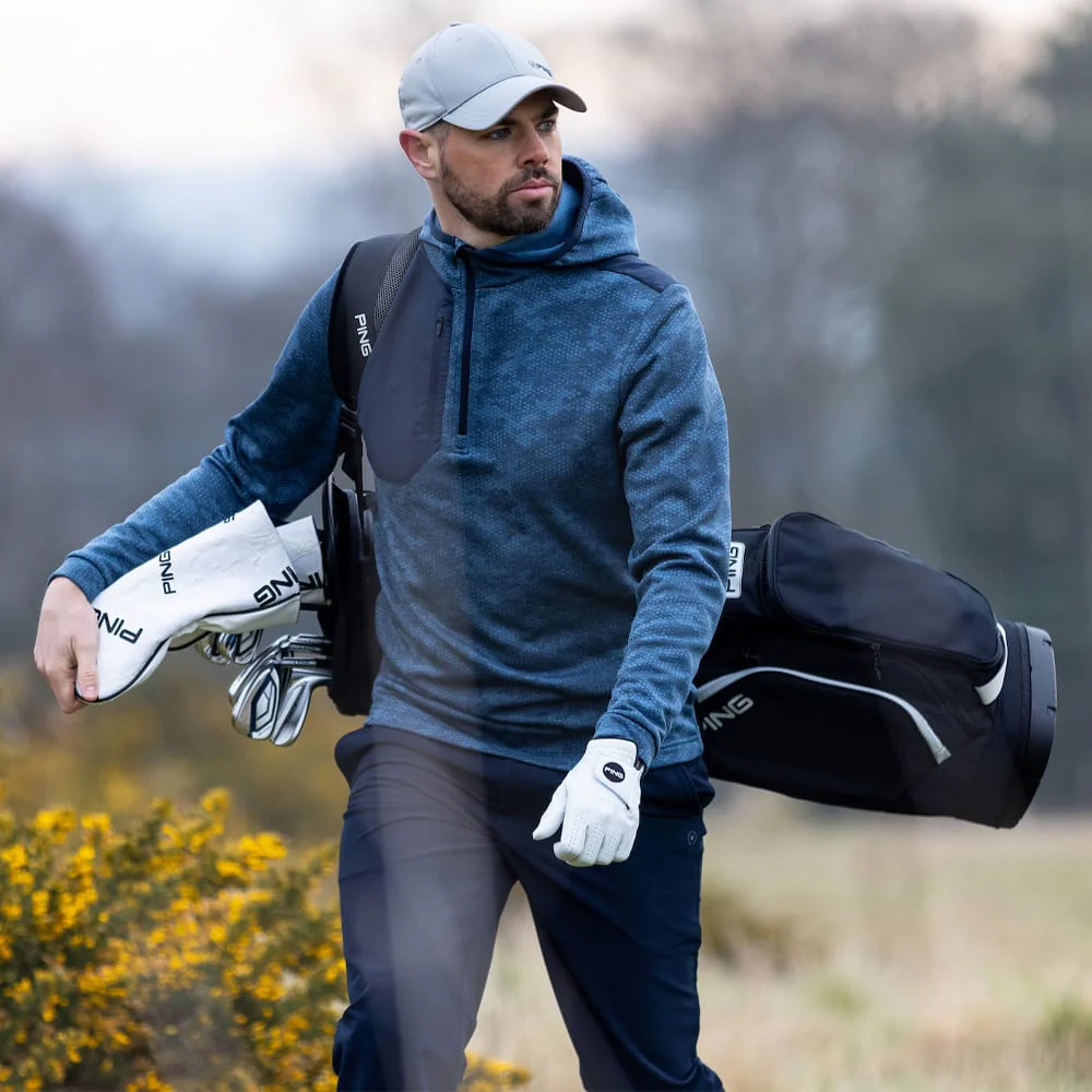 Ping Nexa 1/4 Zip Pullover - Blue Fusion/Navy - Image 6