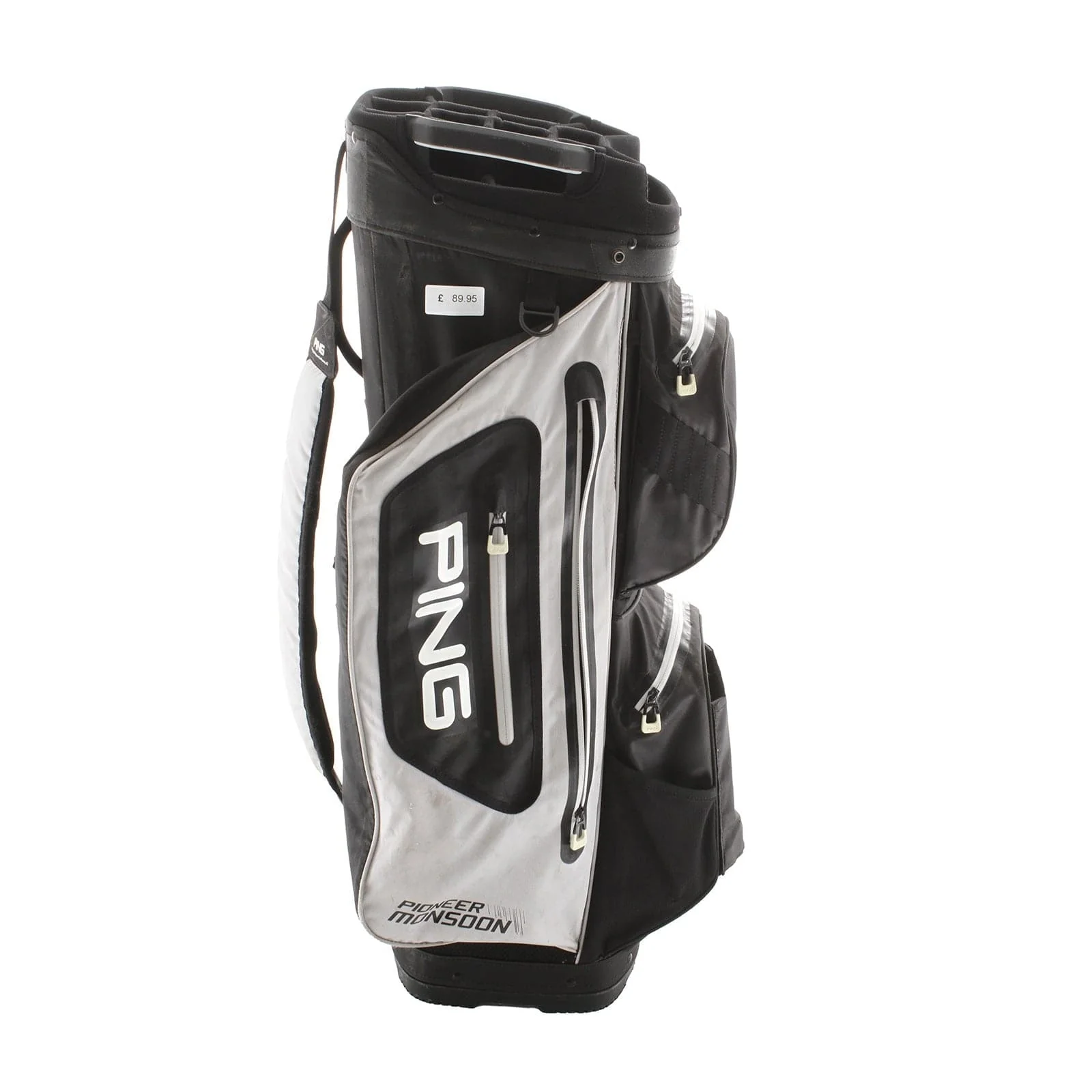 Ping Pioneer Monsoon Cart Bag - Black/Grey - Image 3