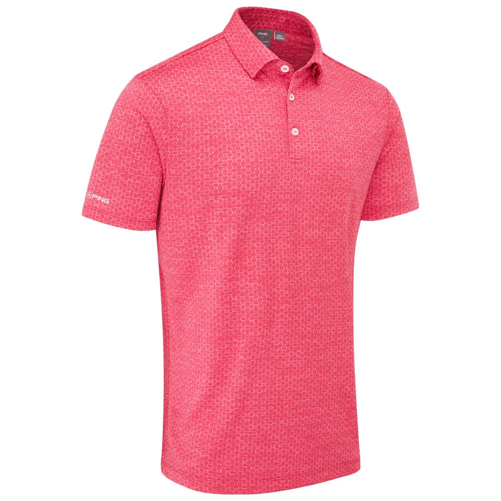 Ping Rafe Polo Shirt - Rhapsody Pink - Image 3